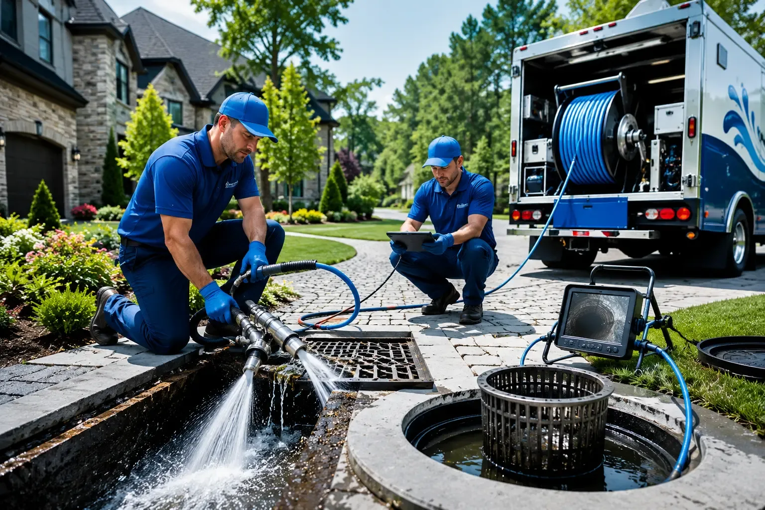 Local outdoor drain cleaning professionals in Williamsfield, OH