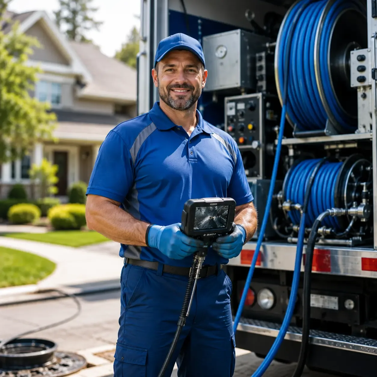 Local outdoor drain cleaning specialists in Williamsfield, OH